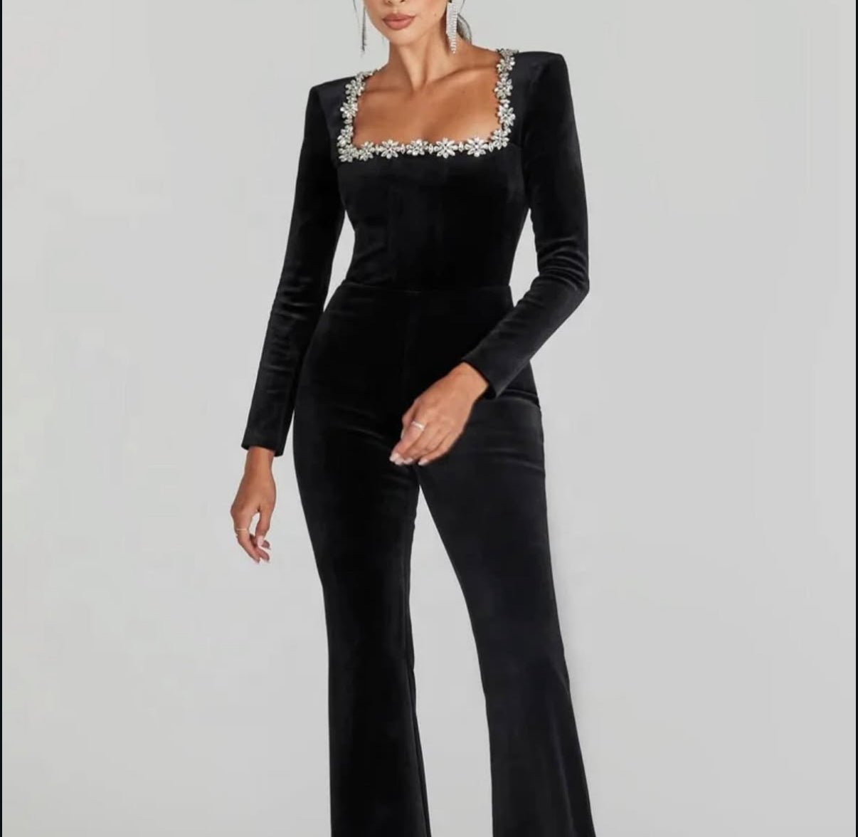 Midnight Crystal Jumpsuit