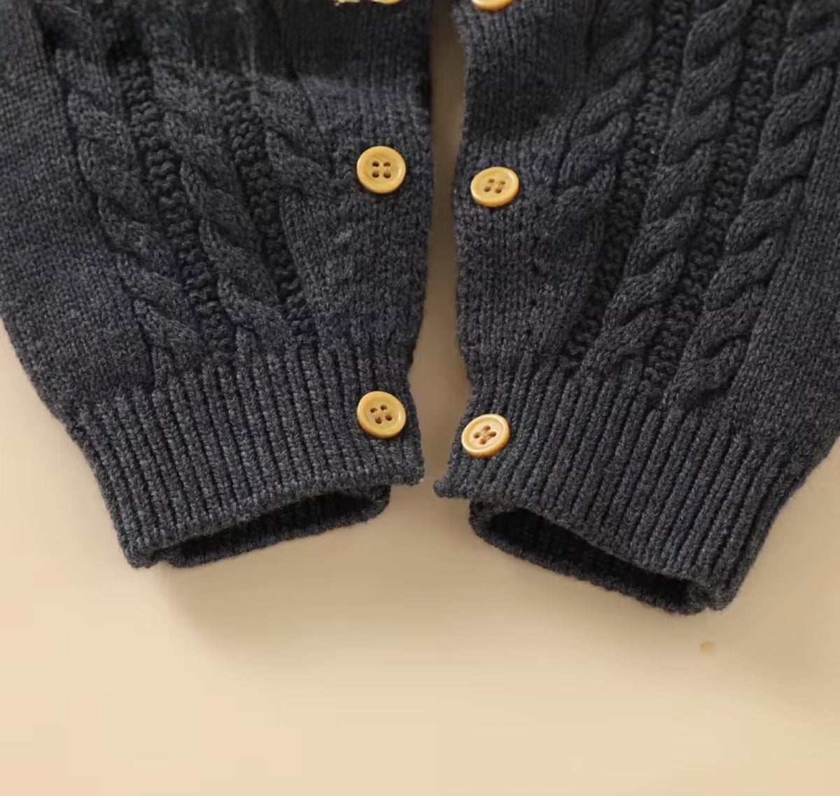 Heritage Cable Knit Romper
