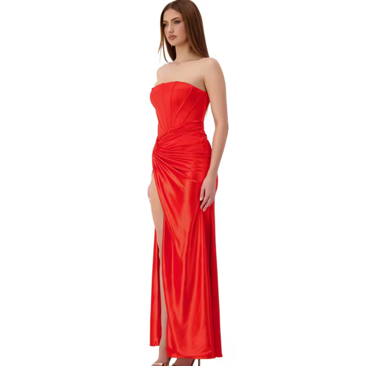 Crimson Allure Dress