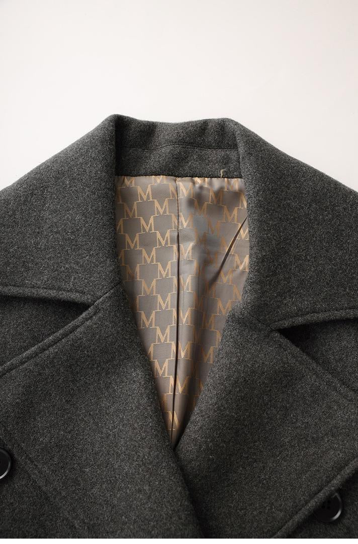 Isabelle Wool Wrap Coat