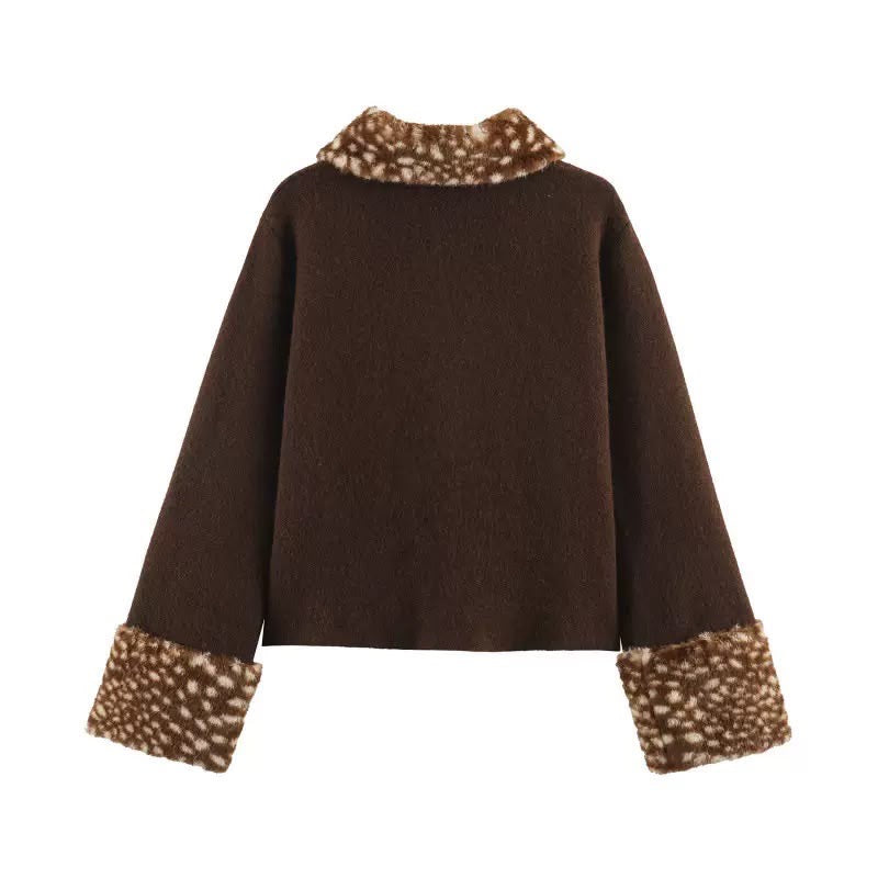 Bambi Faux-Fur Trim Jacket