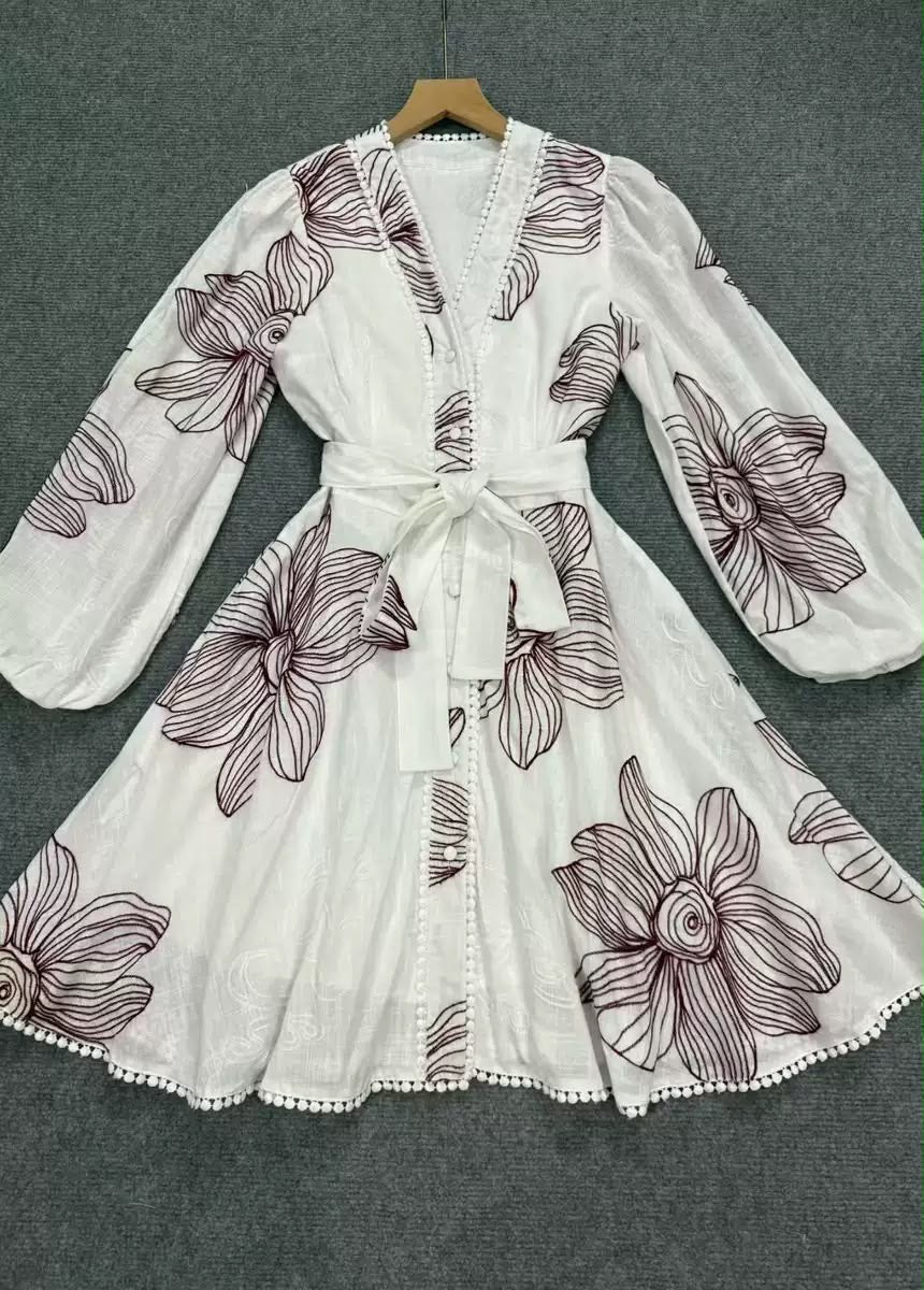 Amara Floral Mini Dress