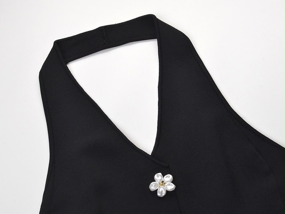 The Fleur Halter Maxi Dress