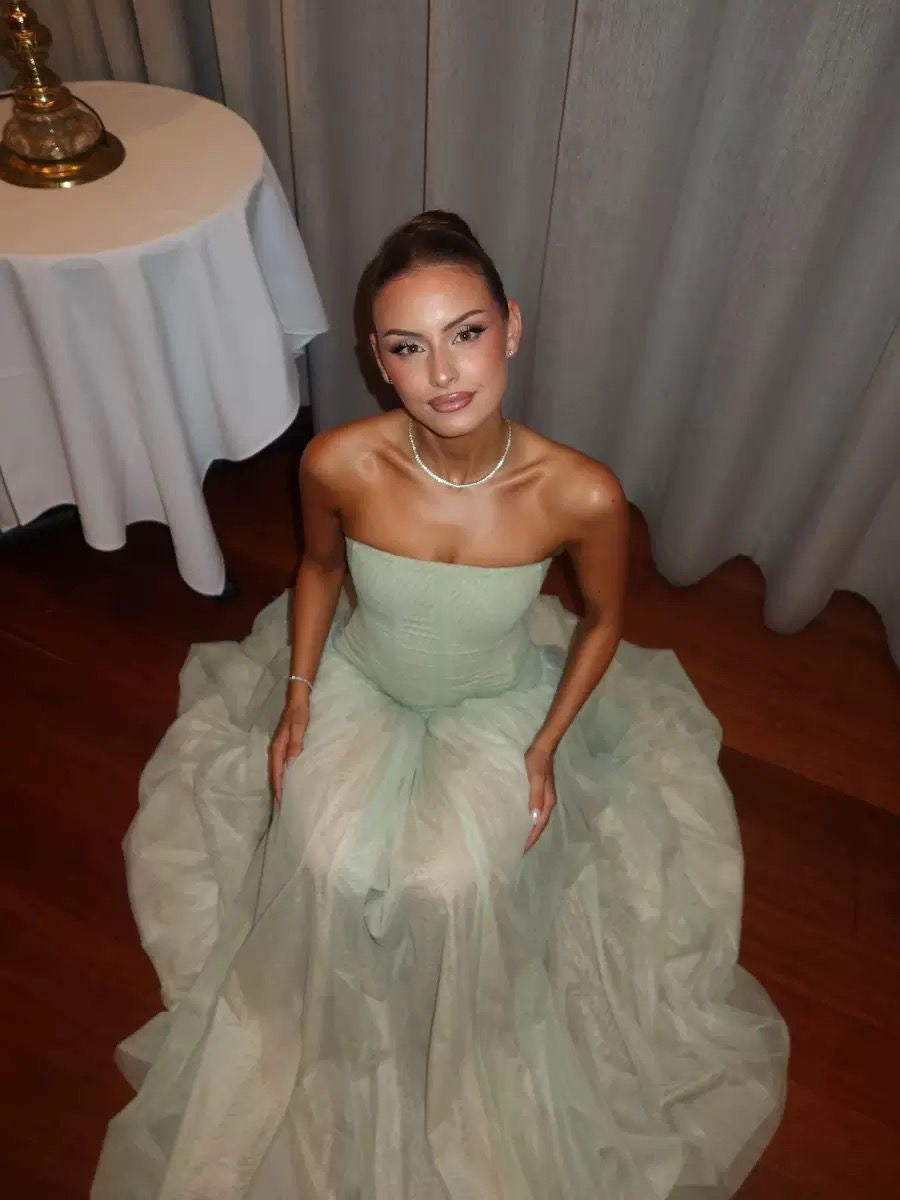 Sage Whisper Gown