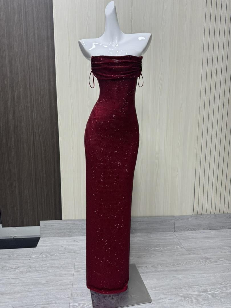 Ruby Stardust Gown