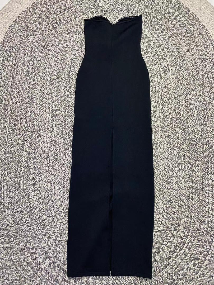 Hailey Crystal Velvet Gown