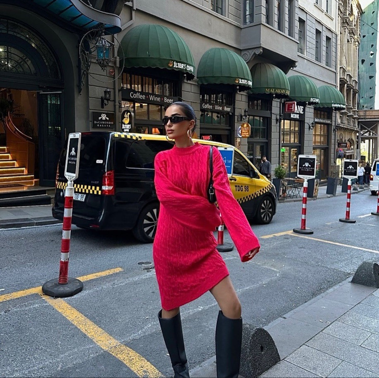 Ruby Cozy Knit Dress