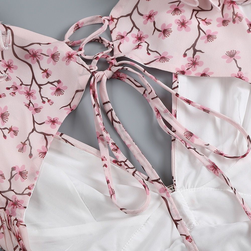 Garden Muse Ruffle Maxi Dress