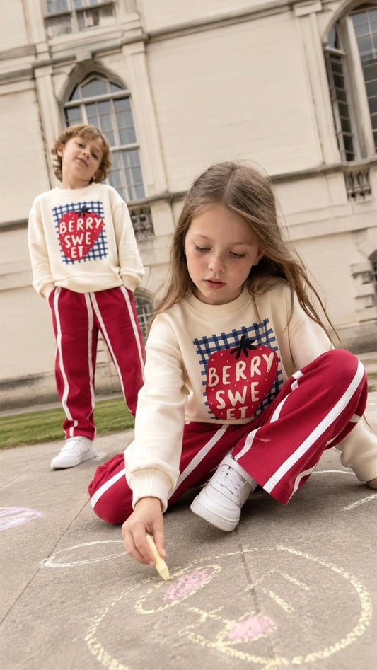 Berry Sweet Jogger Set