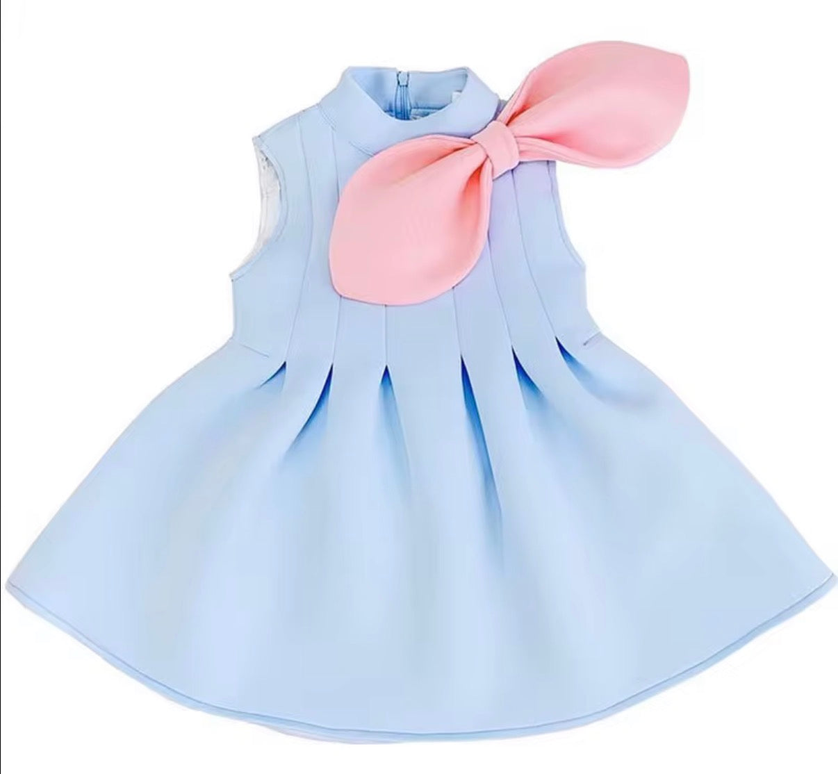 Pastel Bow Swing Dress