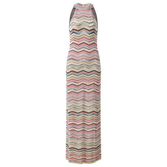 Pastel Wave Knit Dress