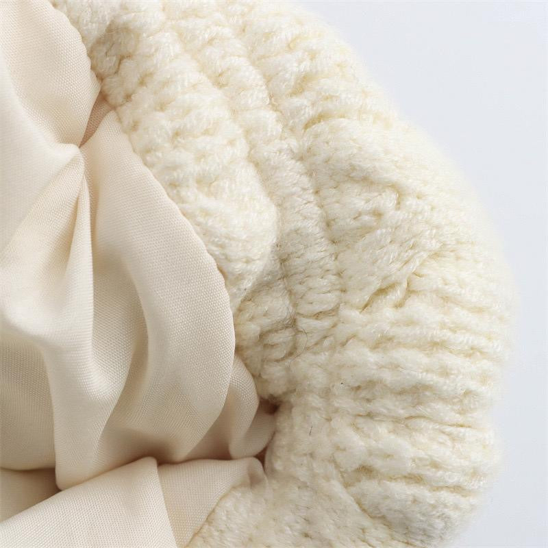 Écru Winter Puff Jacket