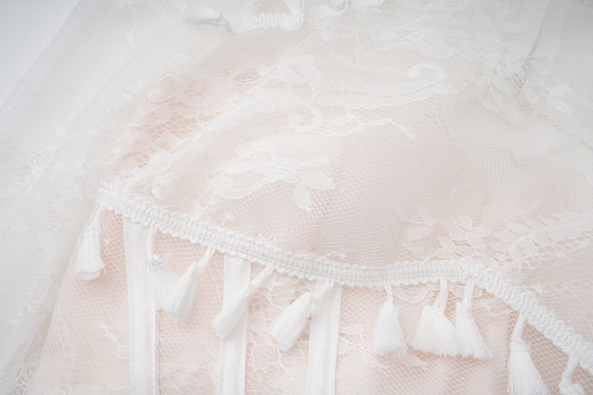 Ethereal Lace Corset Maxi Dress