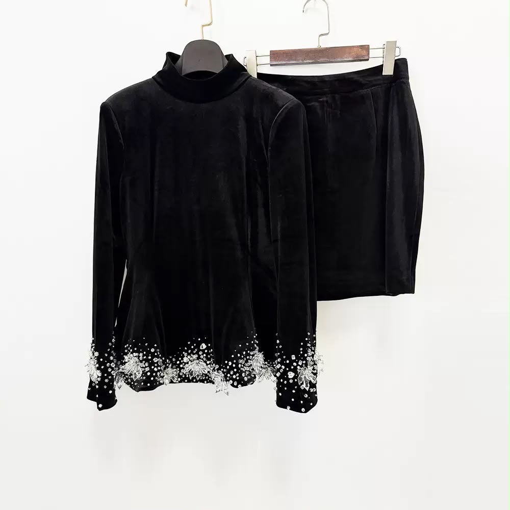Éclat Crystal Velvet Set