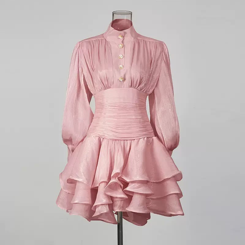 Roselle Ruffle Mini Dress