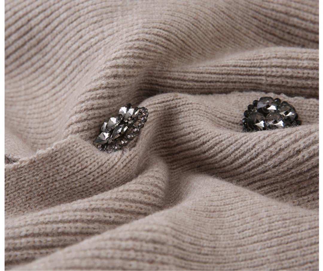 Élise Buttoned Knit Set