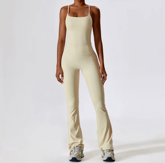 CrissCross Sculpting Flare Active Set with Seam Detail