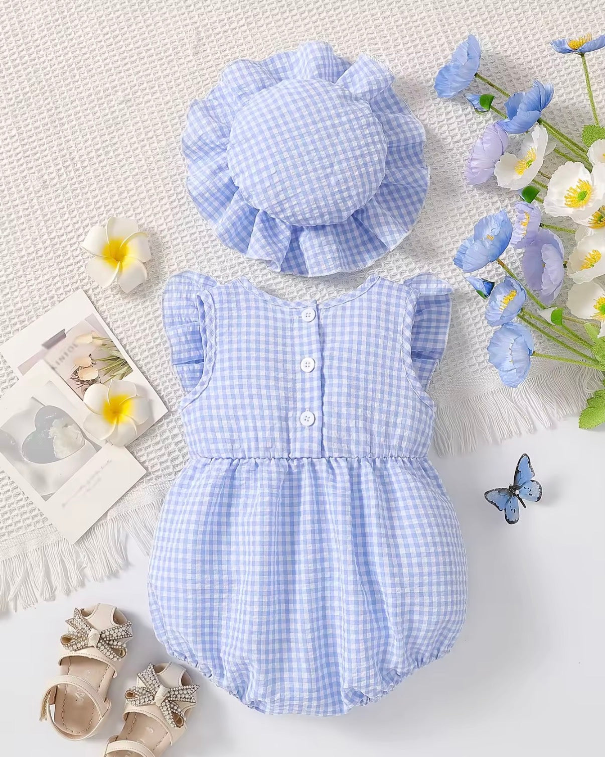 Bluebell Bow Romper