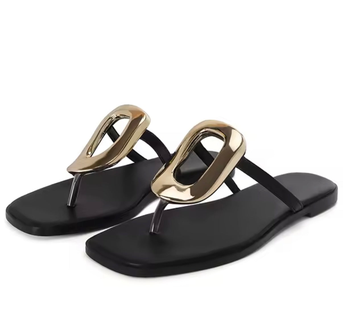 Golden Loop Sandals