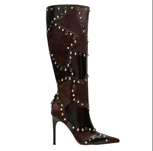 Rebel Stud Boots