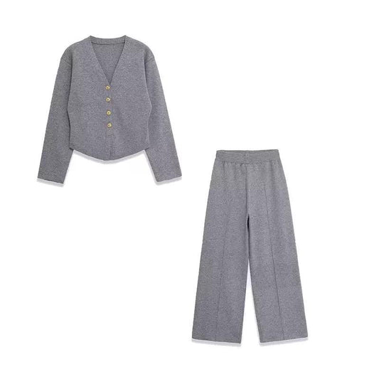 Warm Hues Two-Piece Knit Set