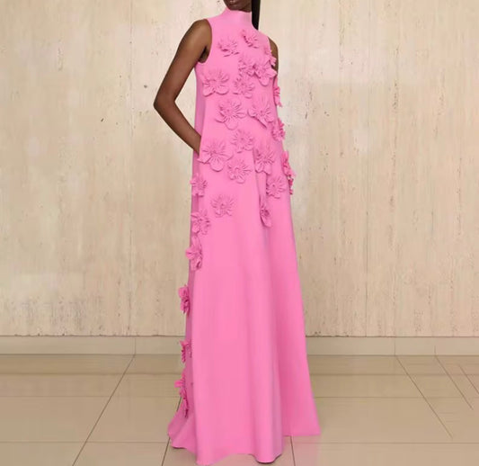 Petal Bloom Maxi Dress