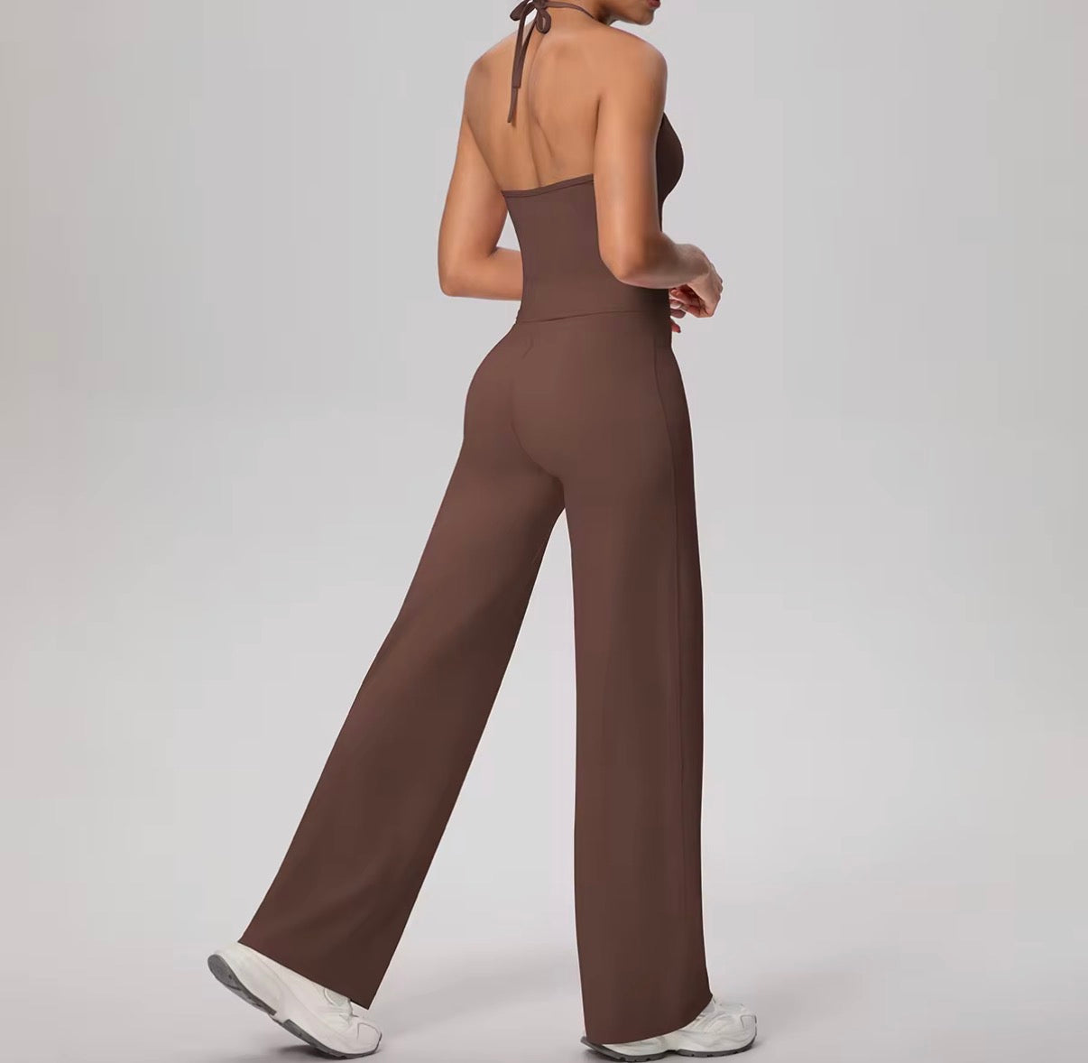 Halter Sculpt Flowy Set
