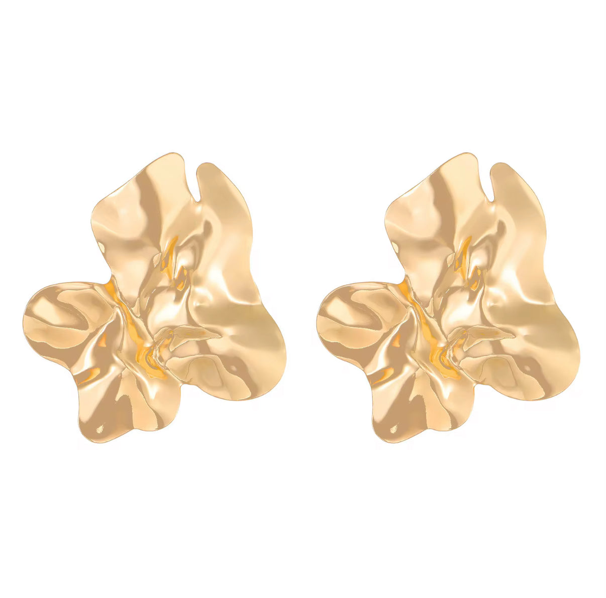 Golden Bloom Earring