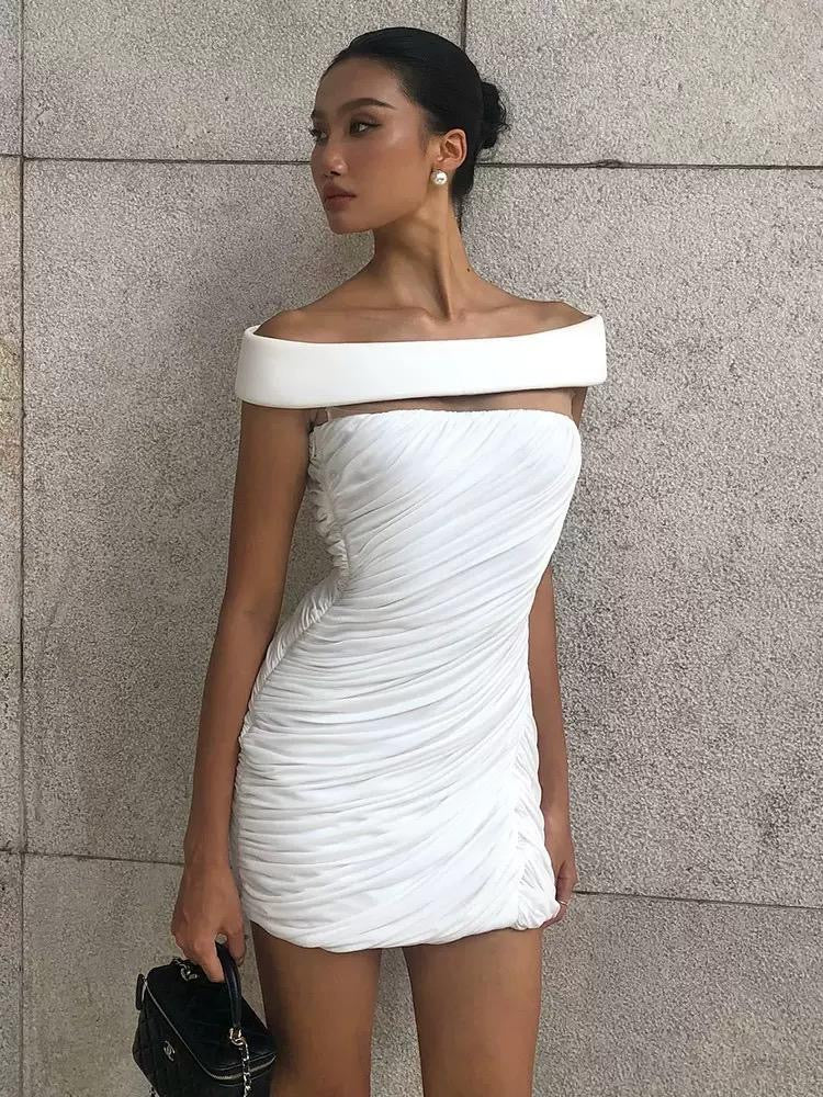 Ivory Muse Mini Dress