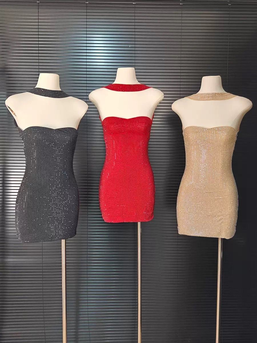 Starlight Sequin Mini Dress