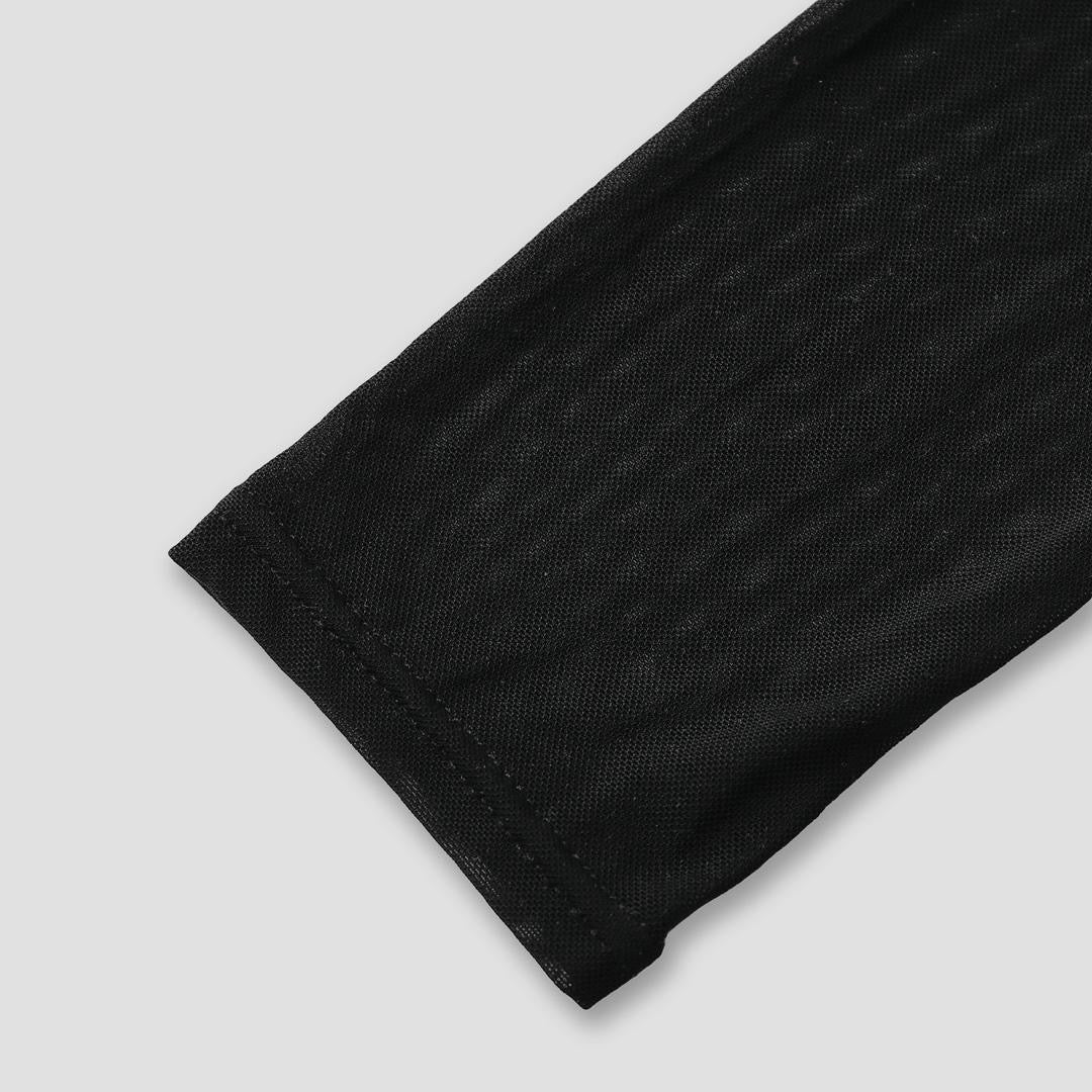 Black Muse Lace-Mesh Bodysuit