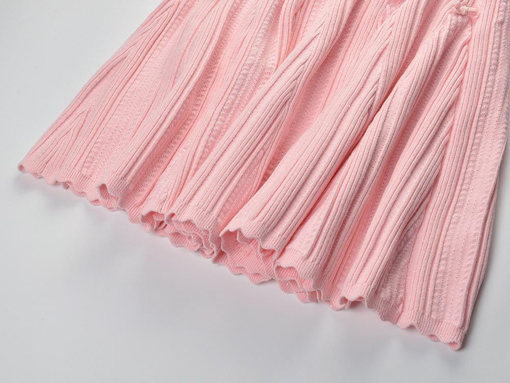 Blush Ballet Knit Dress