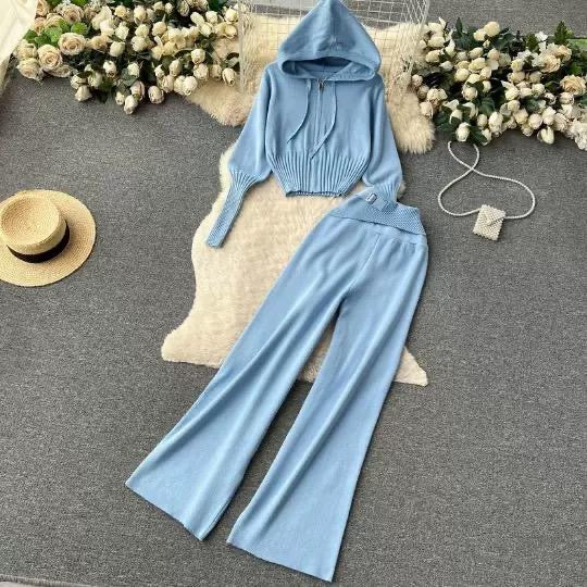 Cozy Ribbed Knit Lounge Set