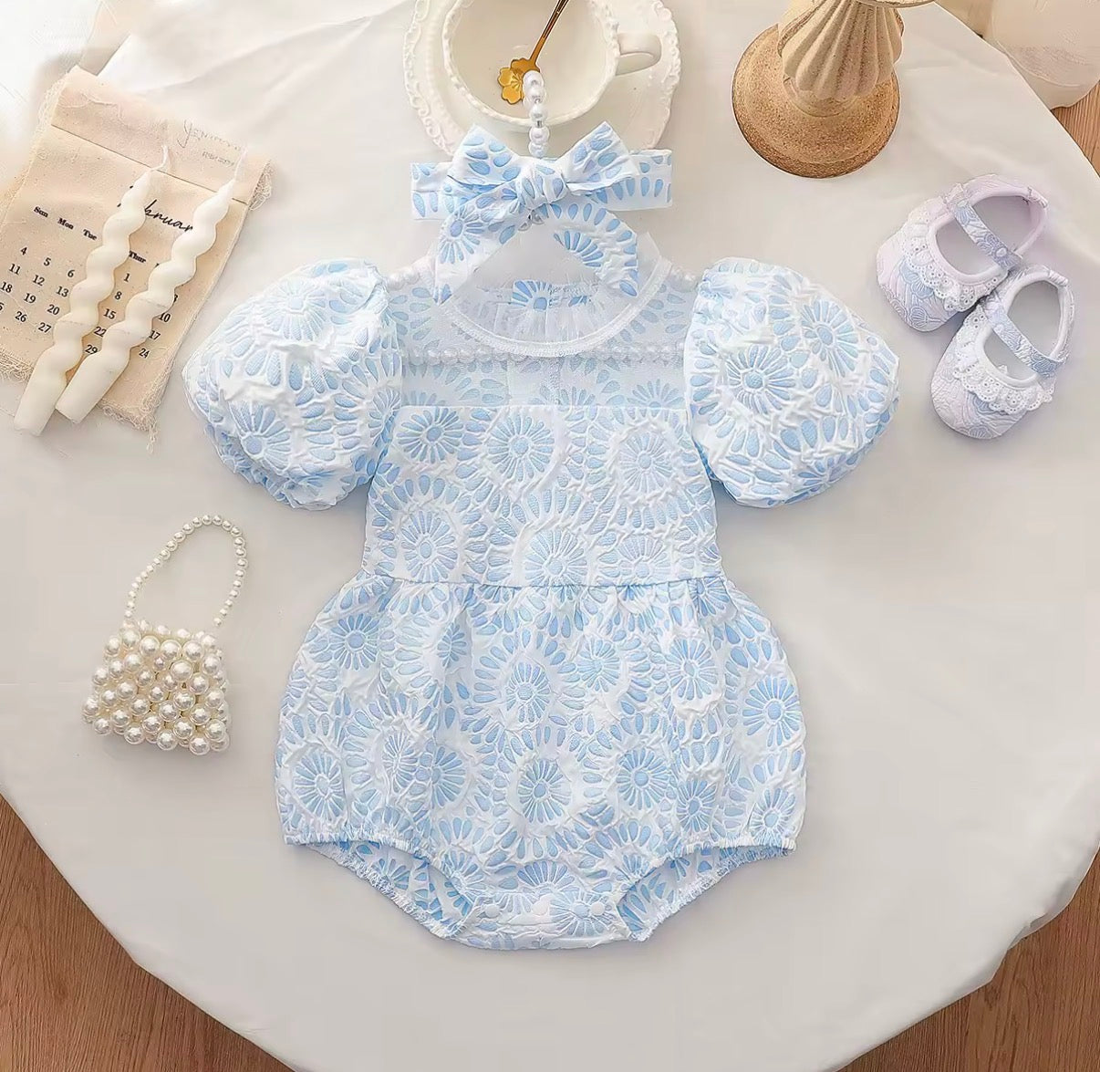 Daisy Heirloom Romper