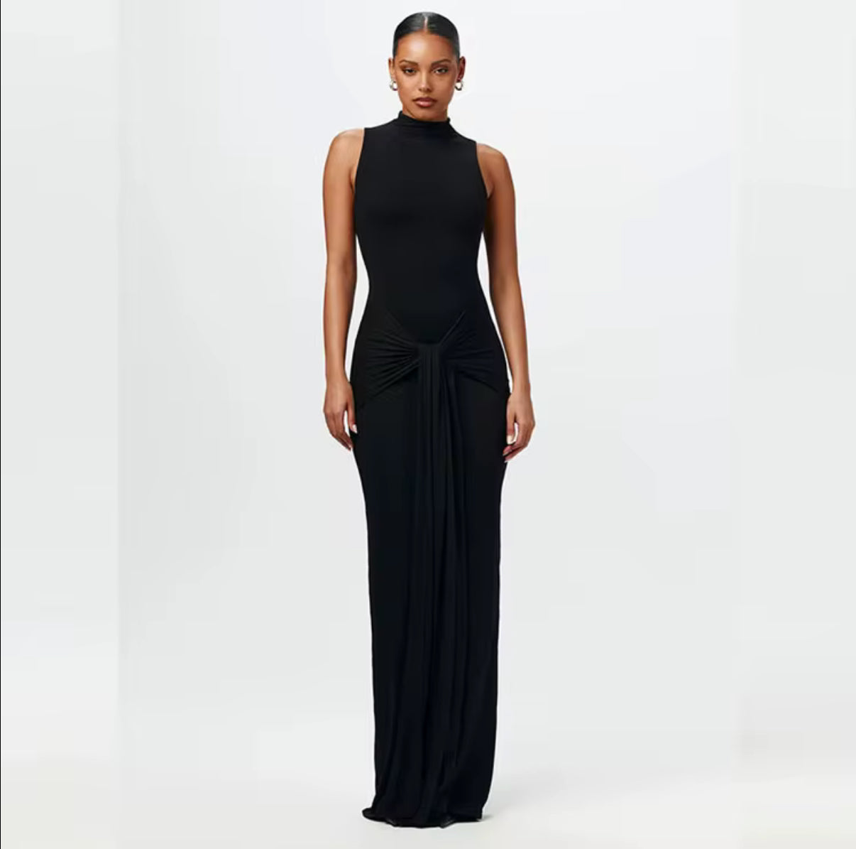 Sleeveless Knot Dress