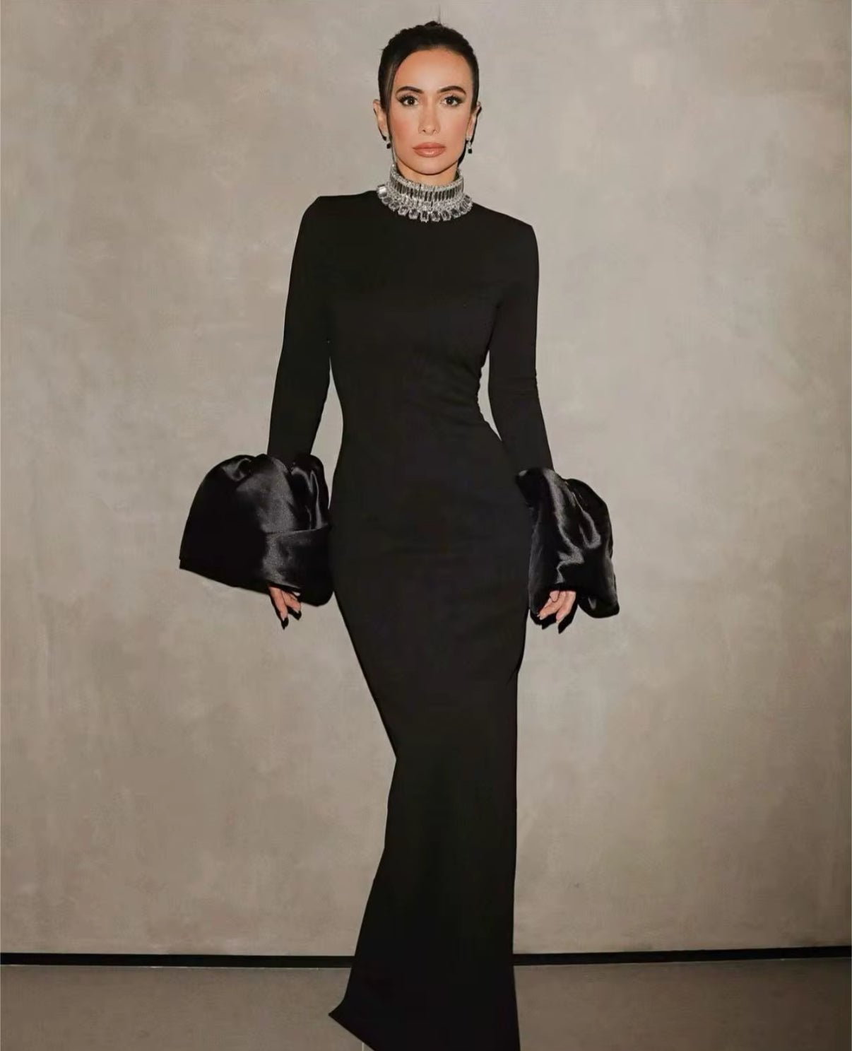 Velour Majesty Dress