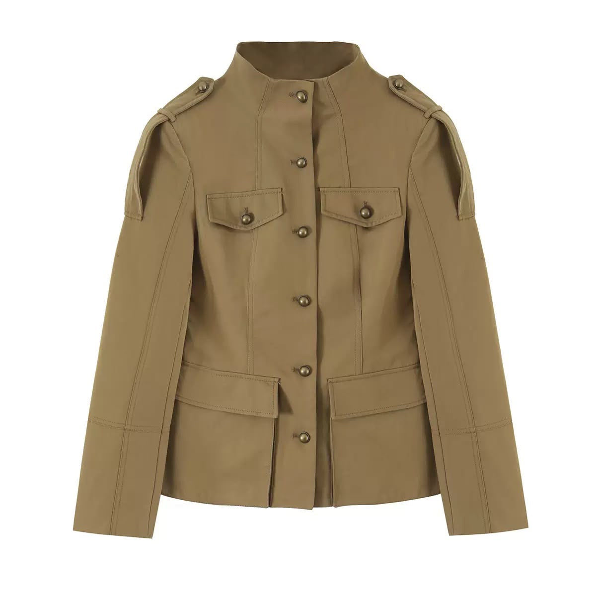 Camel Military Chic Set