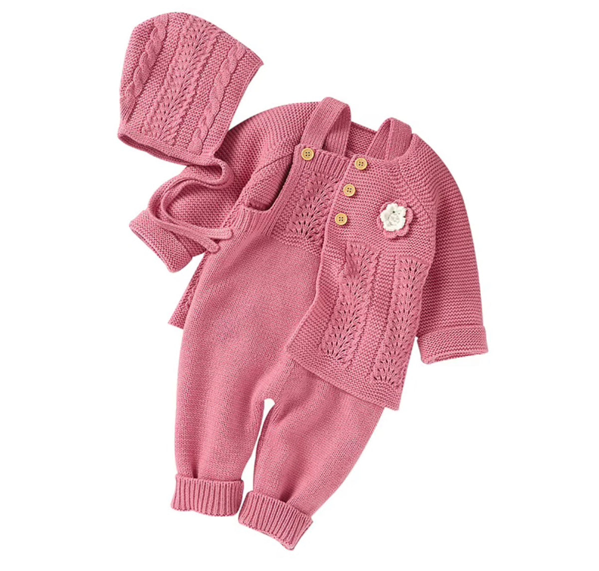 Little Blossom Knit Set
