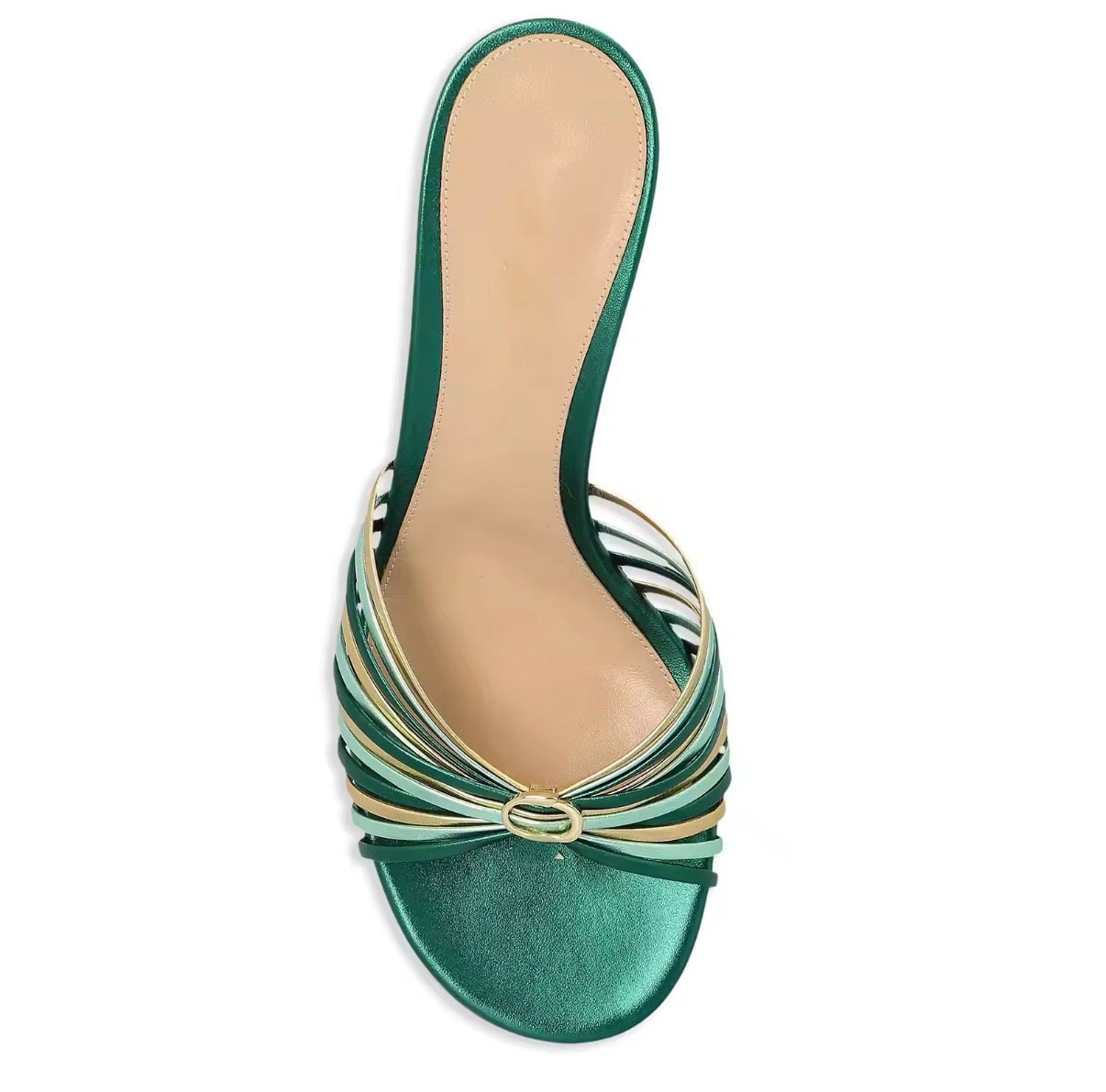Emerald Aura Mules