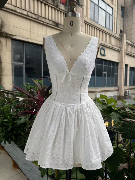 Lace Corset Mini Dress