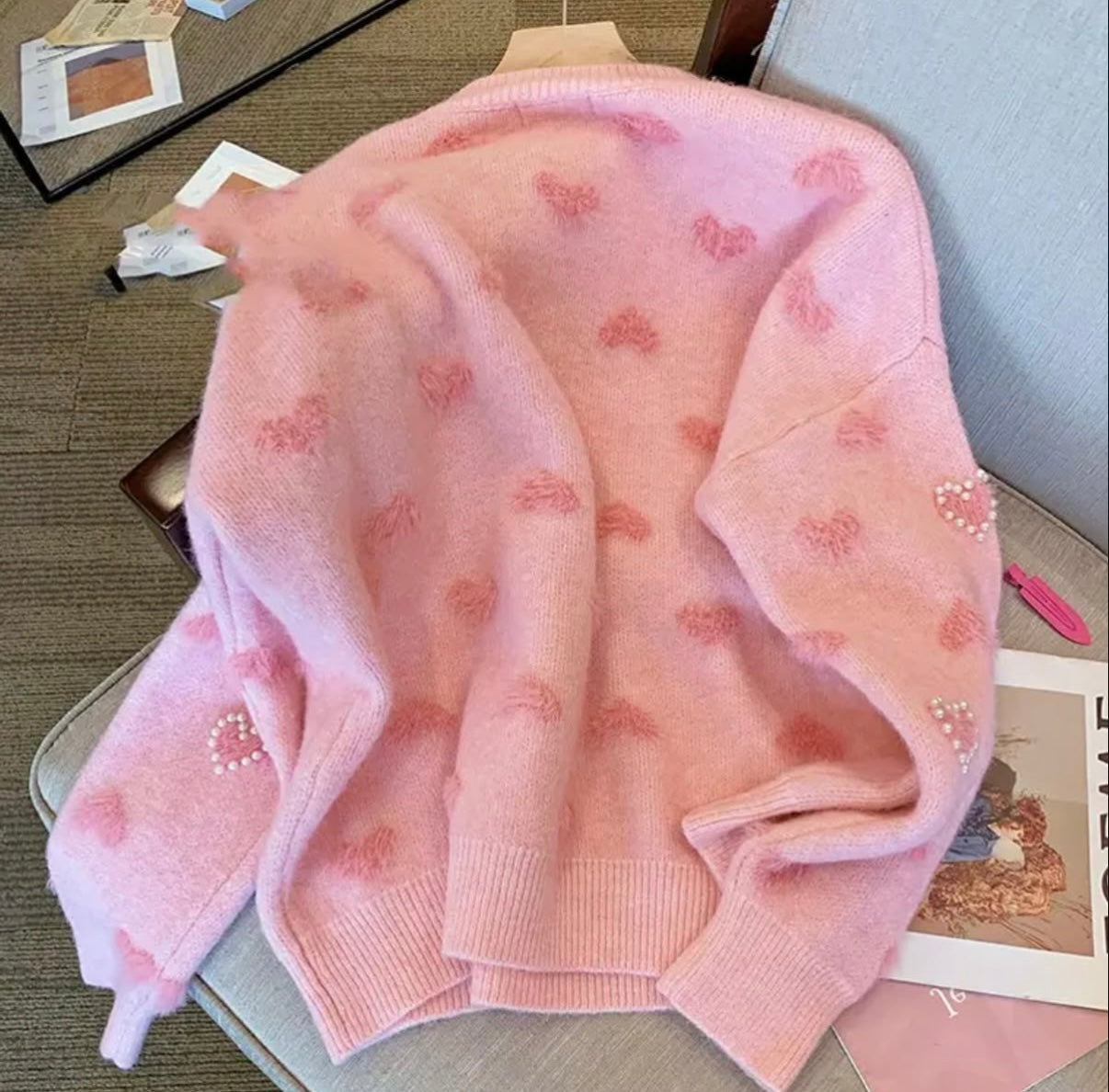 Dreamy Heart Sweater