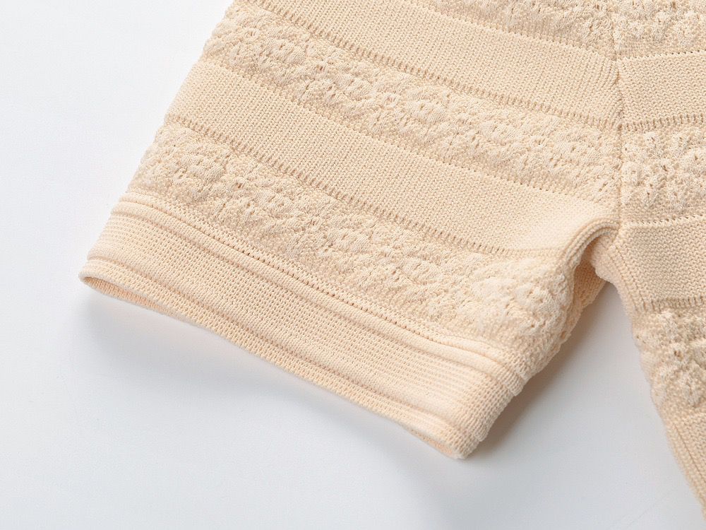 Luxe Textured Button Knit Dress