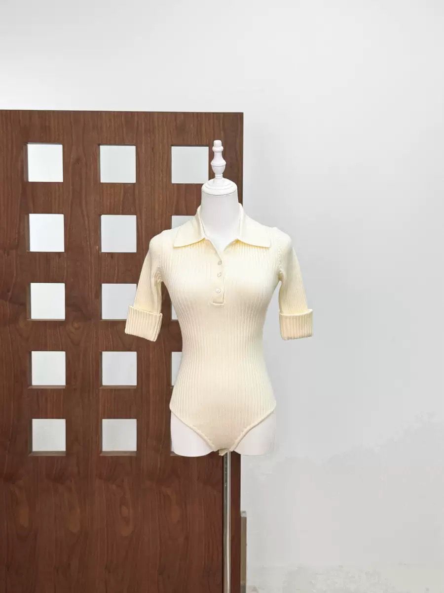 Ribbed Polo Maxi Set