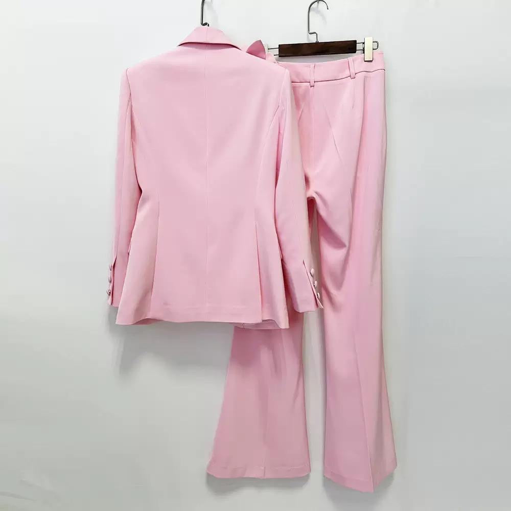 Floral Blazer & Pants Set