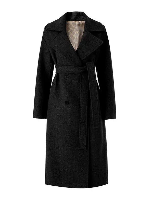 Isabelle Wool Wrap Coat