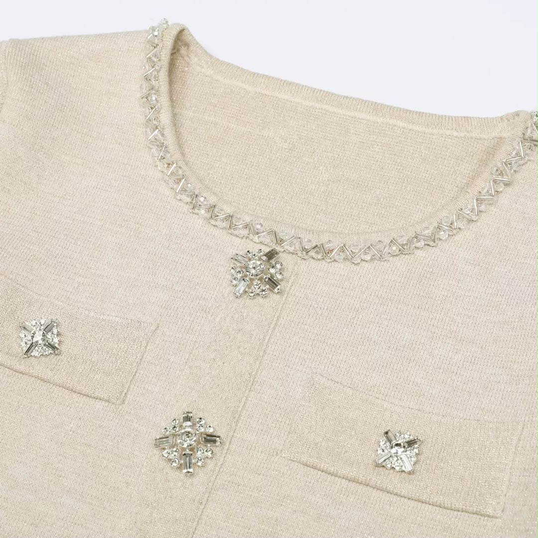 Éclat Crystal Knit Set