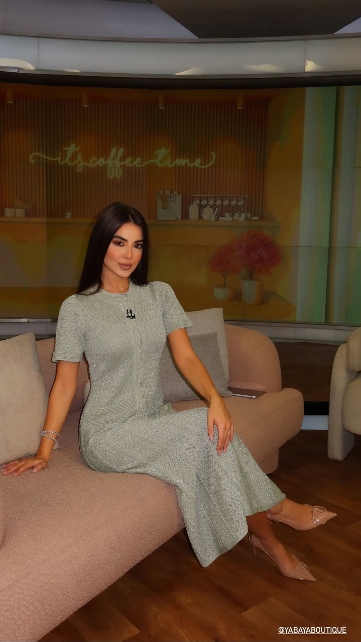 Maison Crochet Maxi Dress