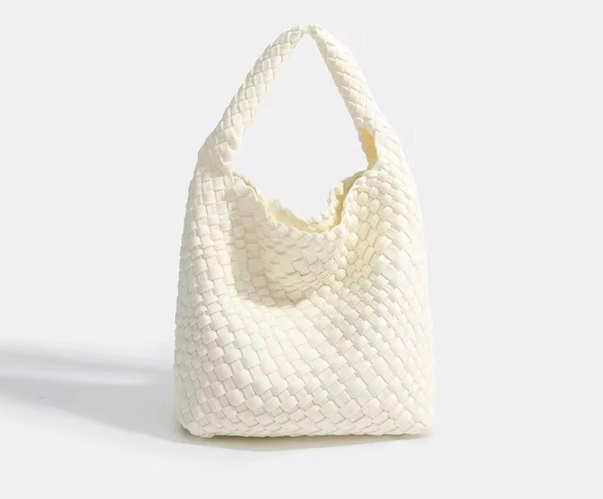 Luna Woven Hobo Bag