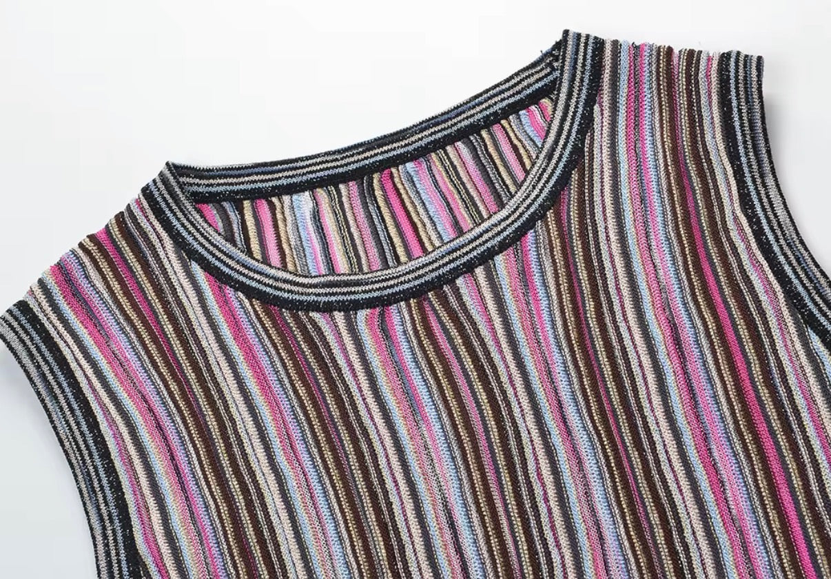 Candy Stripe Knit Co-Ord Set
