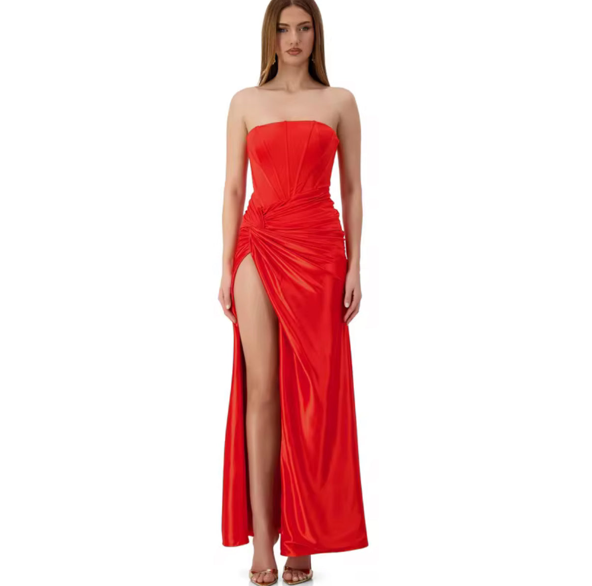 Crimson Allure Dress